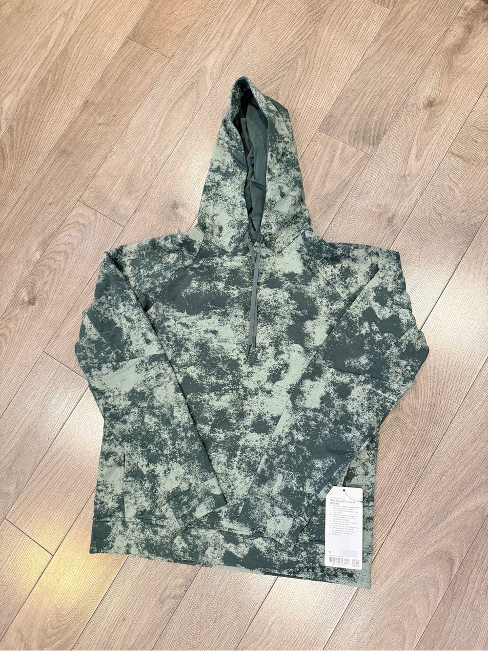lululemon athletica Green Camo Hoodie